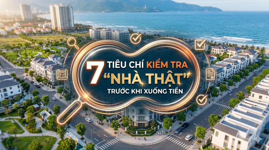 7 tiêu chí kiểm tra “nhà thật” trước khi xuống tiền
