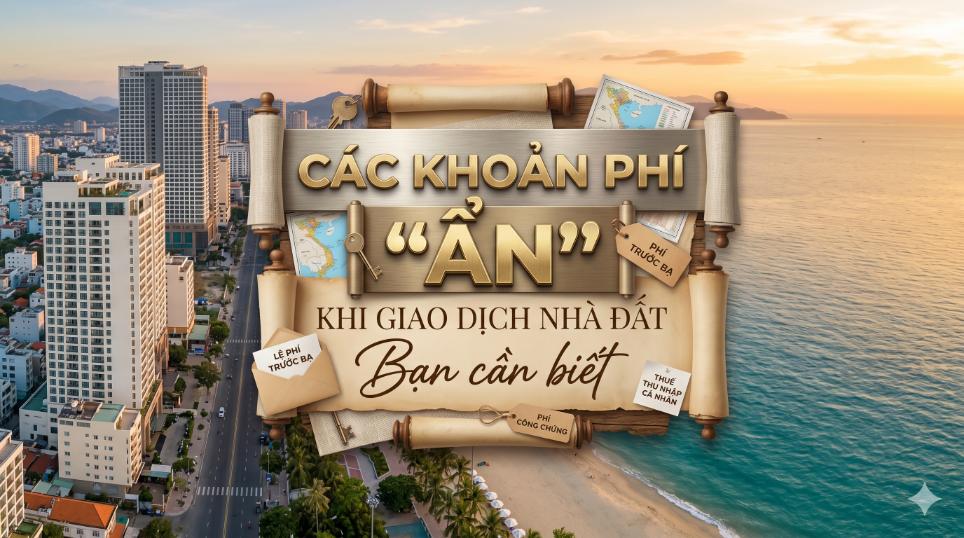 Các khoản phí “ẩn” khi giao dịch nhà đất bạn cần biết: Đừng để “giá mua” không phải là “giá thật”