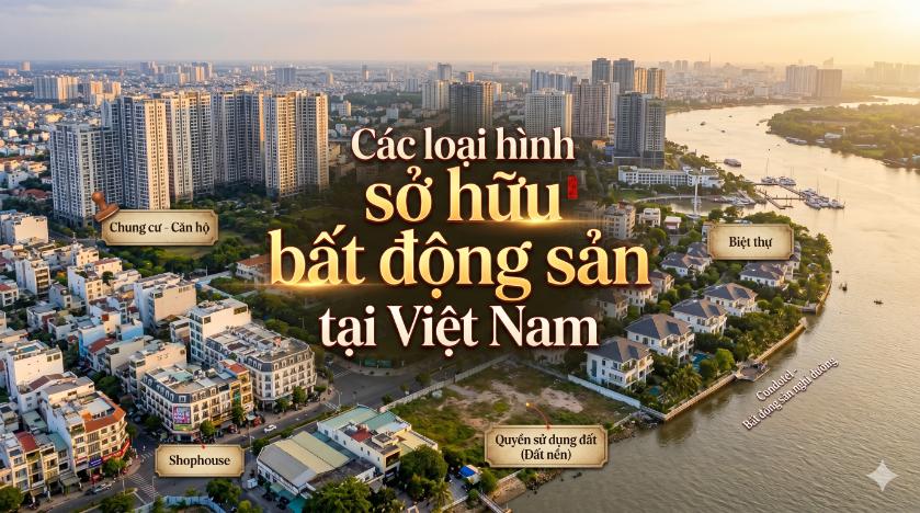 Các loại hình sở hữu bất động sản tại Việt Nam