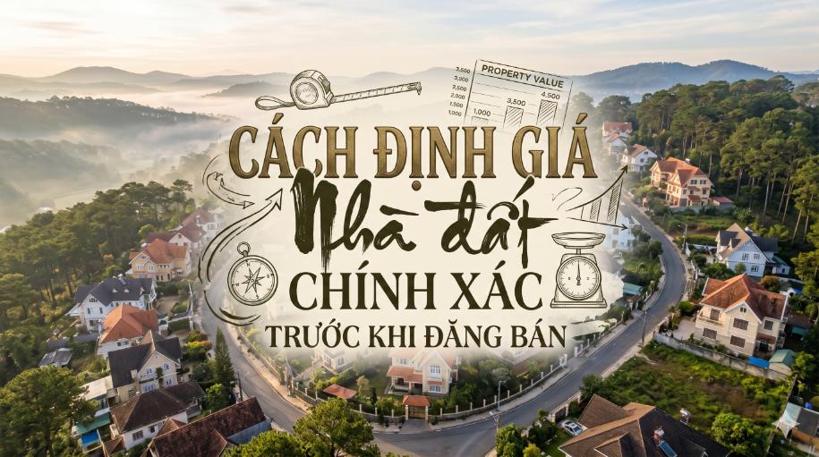 Cách định giá nhà đất chính xác trước khi đăng bán