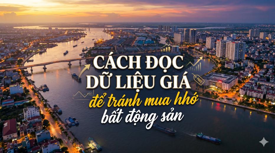 Cách đọc dữ liệu giá để tránh mua hớ bất động sản