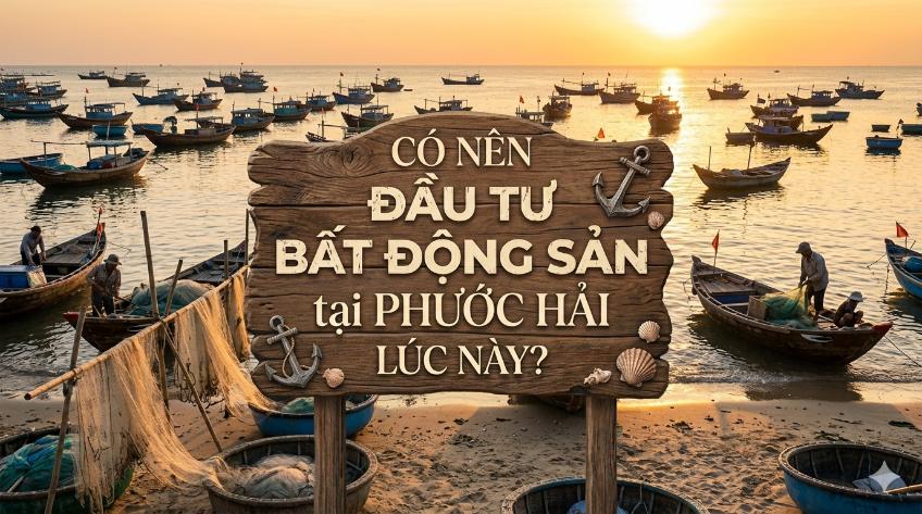 Có nên đầu tư bất động sản Phước Hải lúc này? Góc nhìn thực tế từ nhà đầu tư đi trước