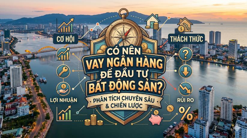 Có nên vay ngân hàng để đầu tư bất động sản? (Góc nhìn thực tế từ người từng “dùng đòn bẩy”)