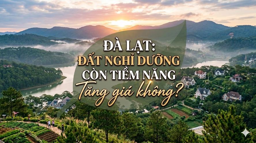 Đà Lạt: Đất nghỉ dưỡng còn tiềm năng tăng giá không? Sự thật sau “cơn sốt” đã qua