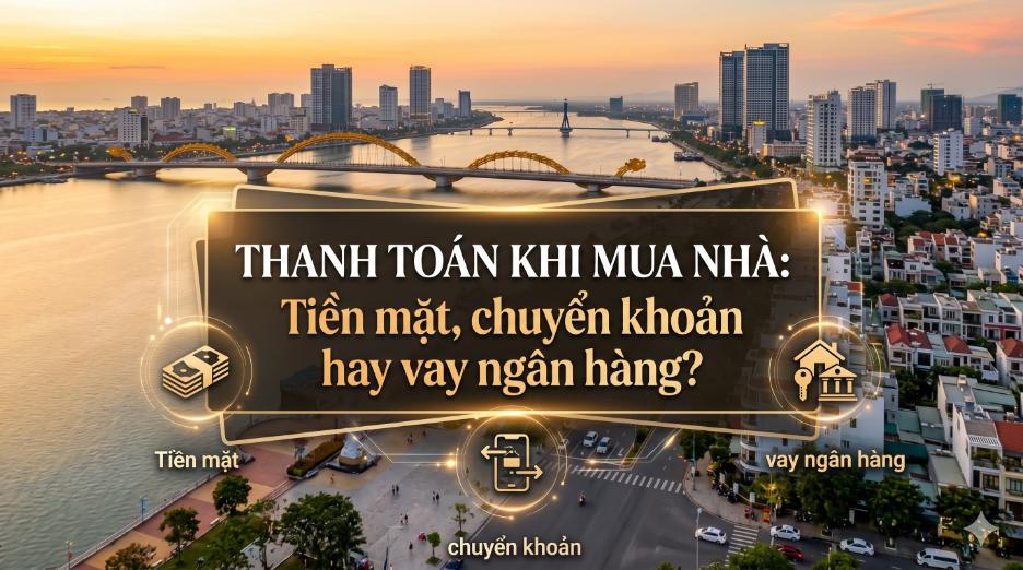 Thanh toán khi mua nhà: Tiền mặt, chuyển khoản hay vay ngân hàng? Cách chọn đúng để tránh rủi ro tài chính