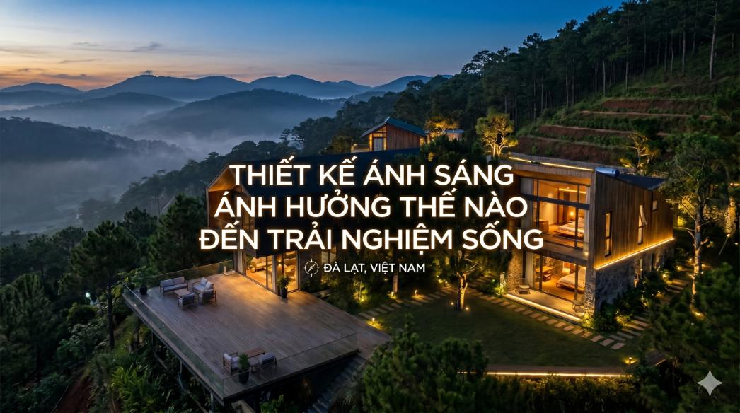 Thiết kế ánh sáng ảnh hưởng thế nào đến trải nghiệm sống? (Yếu tố “vô hình” quyết định giá trị ngôi nhà)