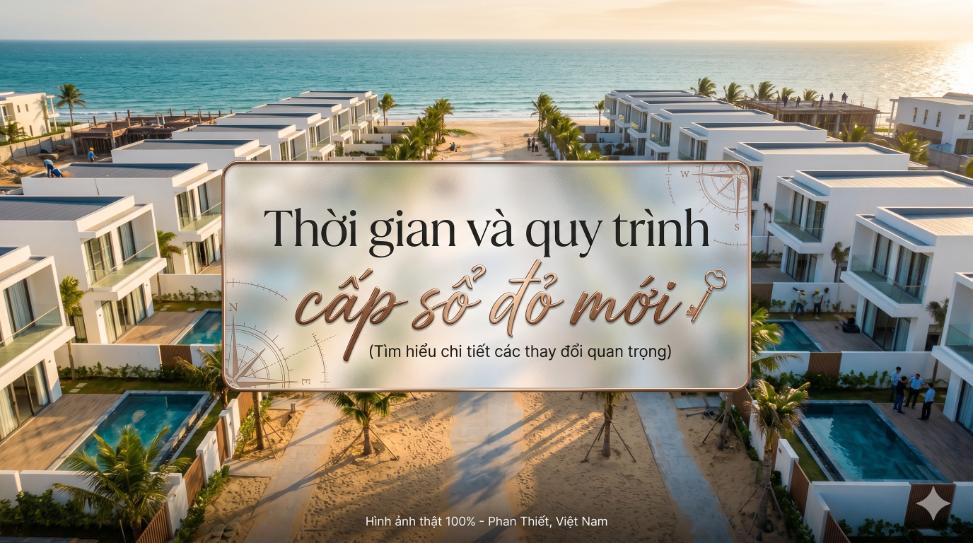 Thời gian và quy trình cấp sổ đỏ mới: Vì sao có người chờ vài tuần, có người chờ vài tháng?