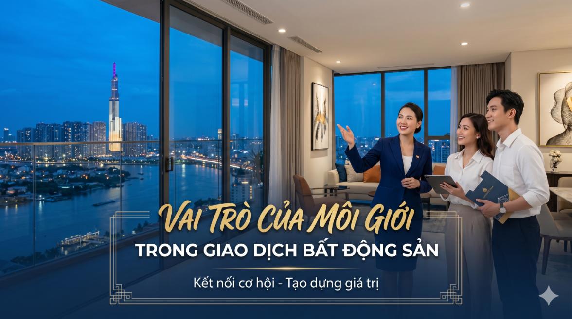 Vai trò của môi giới trong giao dịch bất động sản: Người đứng sau những thương vụ tưởng chừng “đơn giản”
