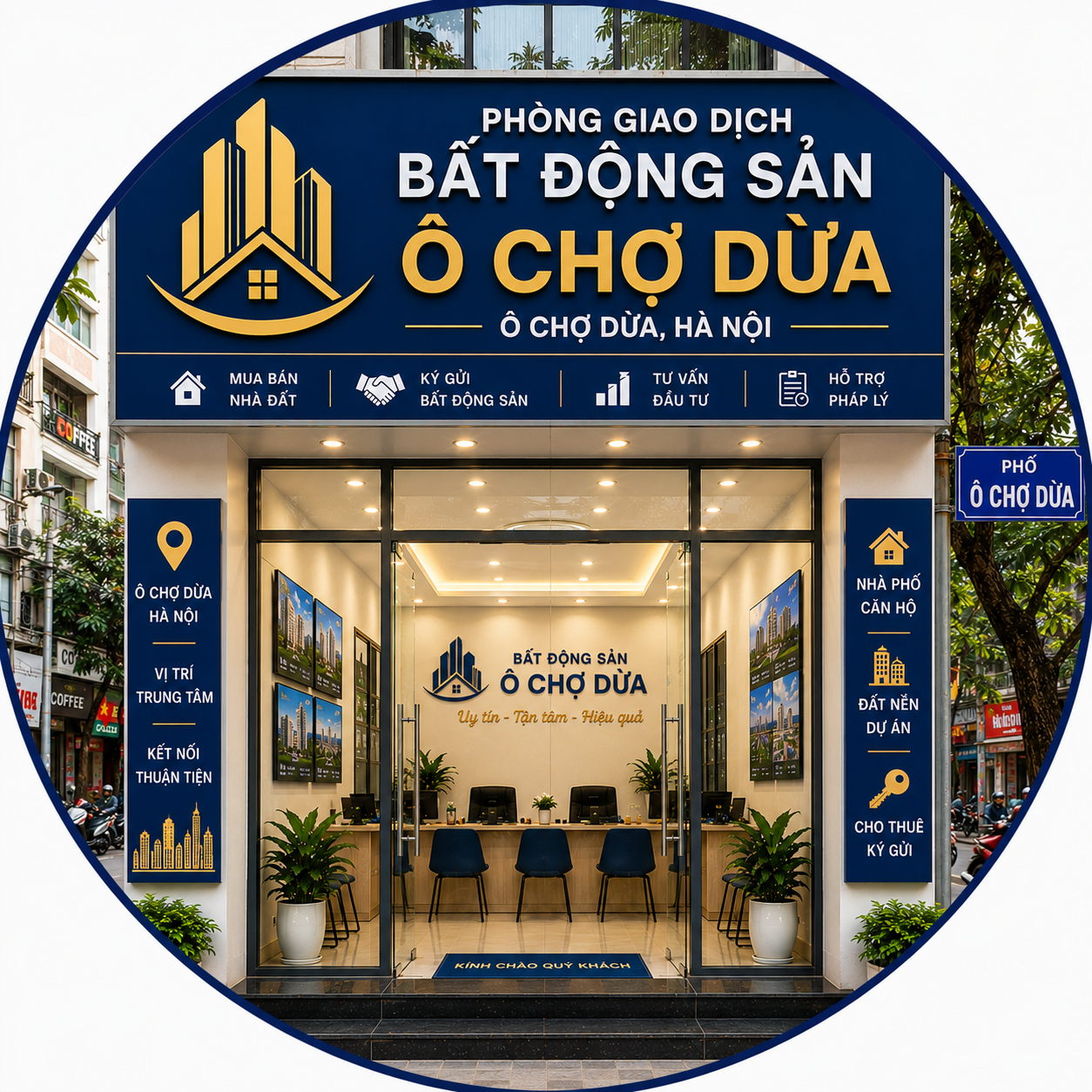 Bất Động Sản Ô Chợ Dừa