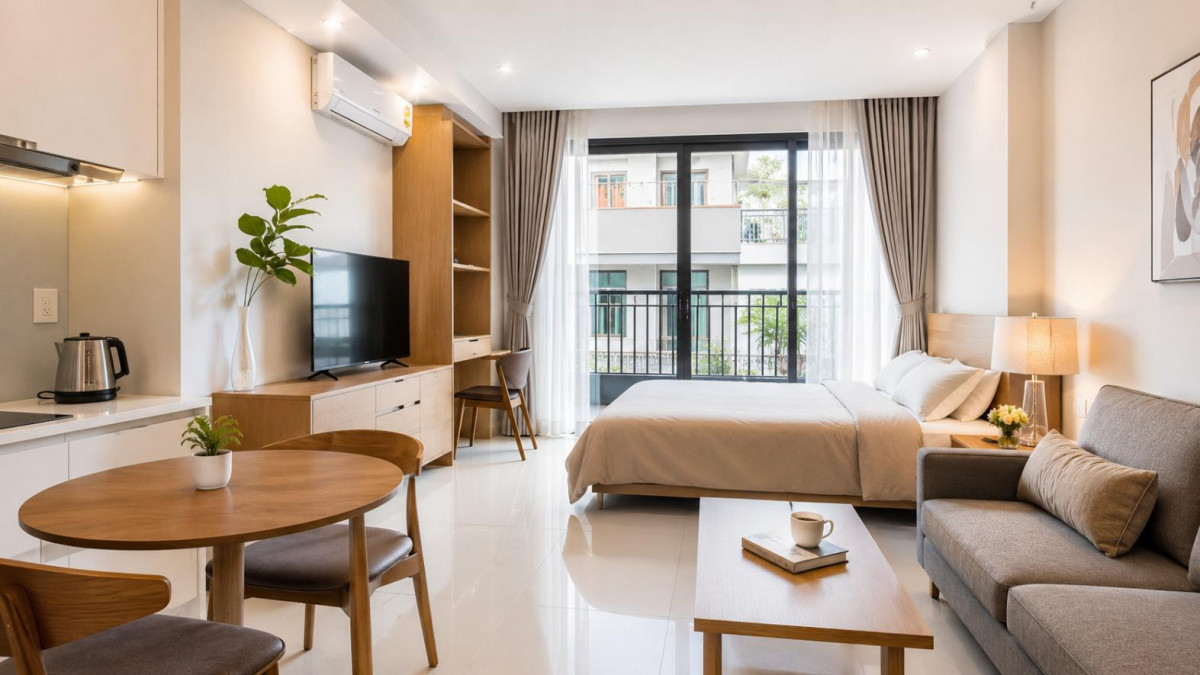 Bán Căn Hộ Dịch Vụ Cô Giang, Dòng Tiền Cho Thuê Ổn Định