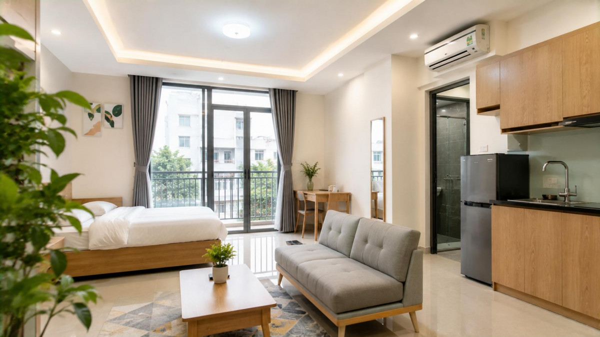 Bán Căn Hộ Dịch Vụ Khu Bình Phú, Dòng Tiền Ổn Định