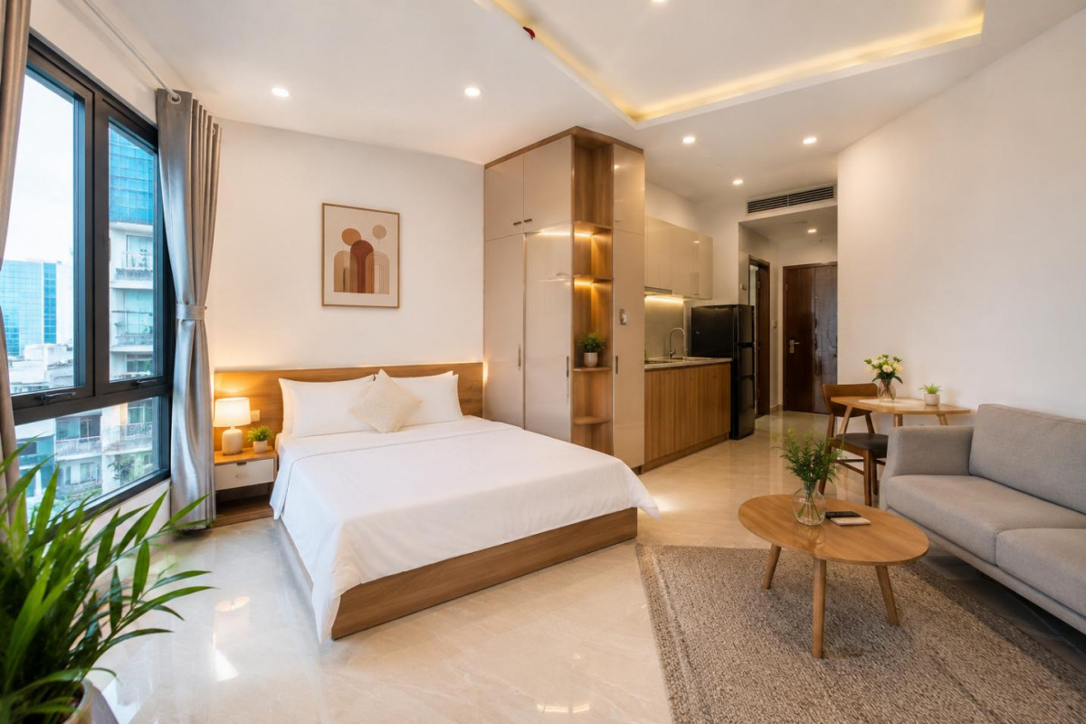 Bán Căn Hộ Dịch Vụ Phường Gia Định, Nguồn Thu Nhập Cho Thuê Ổn Định