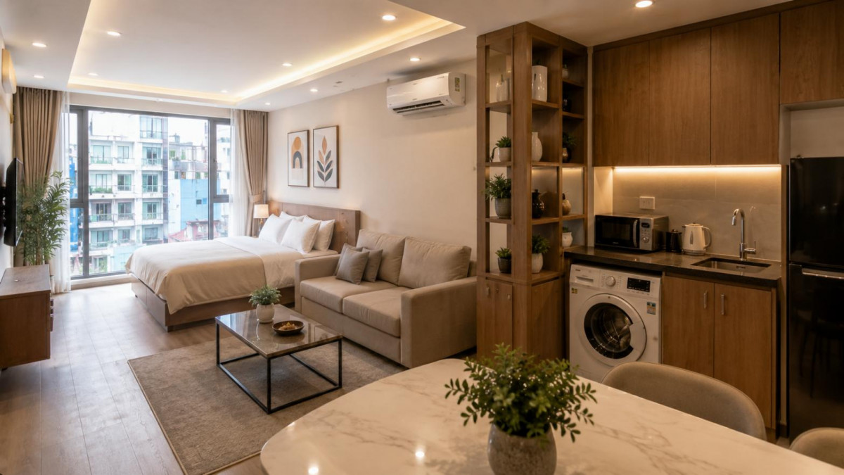 Bán Căn Hộ Dịch Vụ Phường Sài Gòn, Nguồn Thu Nhập Cho Thuê Ổn Định