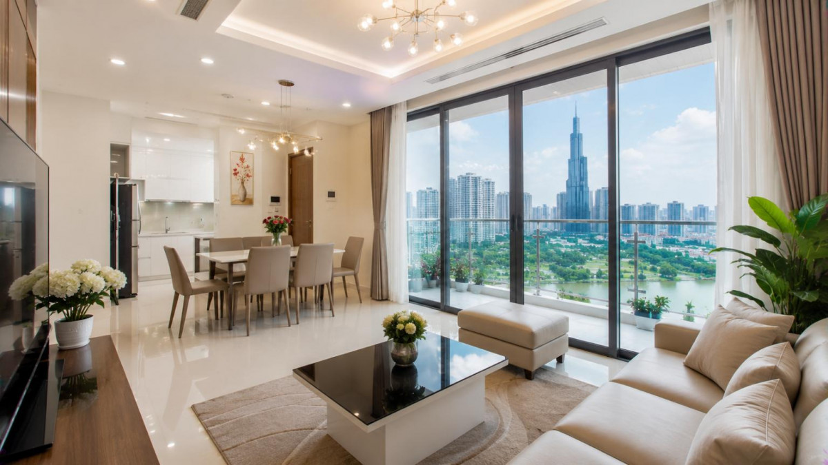 Bán Căn Hộ Gần Landmark 81 Bình Thạnh, Không Gian Sống Hiện Đại