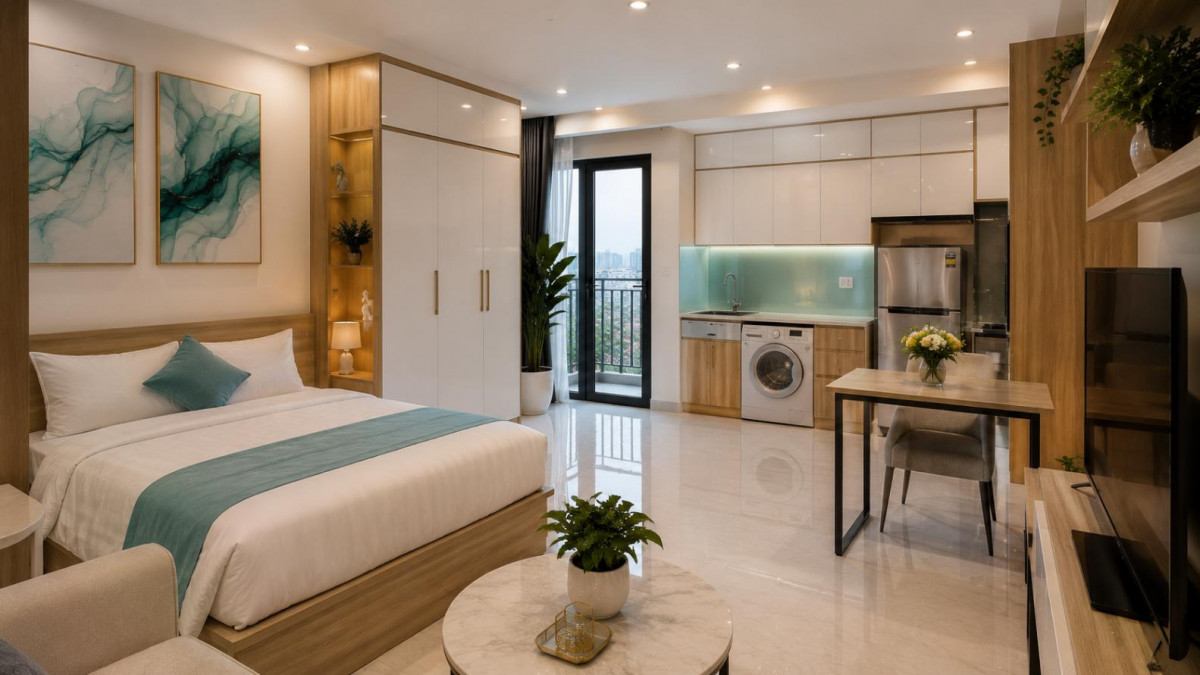 Bán Tòa Nhà Căn Hộ Dịch Vụ Khu Chợ Lớn, Khai Thác Hiệu Quả